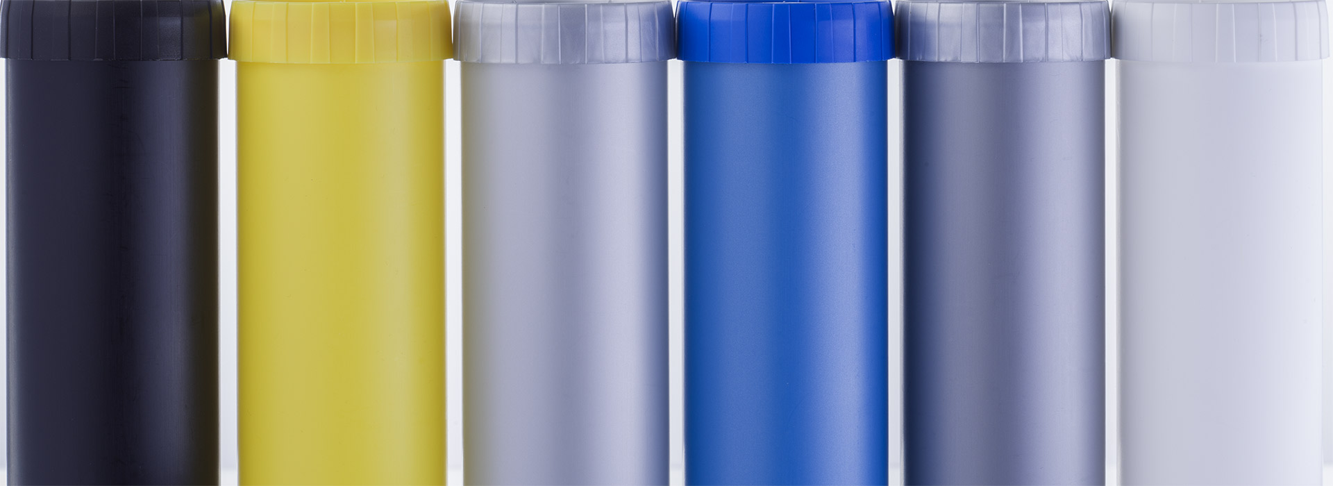 Farbige Fettkartuschen